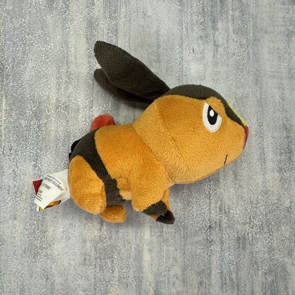 Pokémon Jakks Pacific 2011 Tepig Pokemon Nintendo Stuffed Animal Plush 6” - Picture 1 of 6